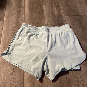 The brand of the shorts are AVIA, they are soft and comfortable.